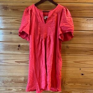 Philosophy Vibrant Pink Tunic Dress